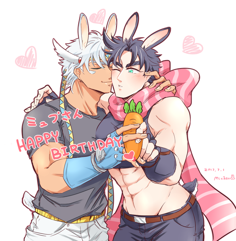 joseph joestar and caesar anthonio zeppeli (jojo no kimyou na bouken and 1 more) drawn by micken