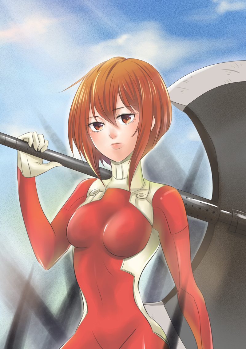 rita vrataski (all you need is kill) drawn by kai_(link2262)