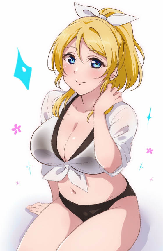 ayase eli (love live! and 1 more) drawn by ankara_(ko_ruto3)