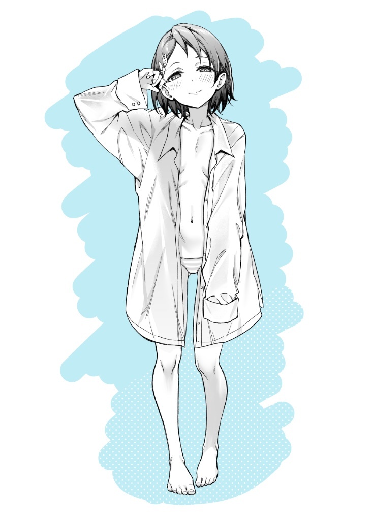 sasaki chie (idolmaster and 2 more) drawn by mushi024