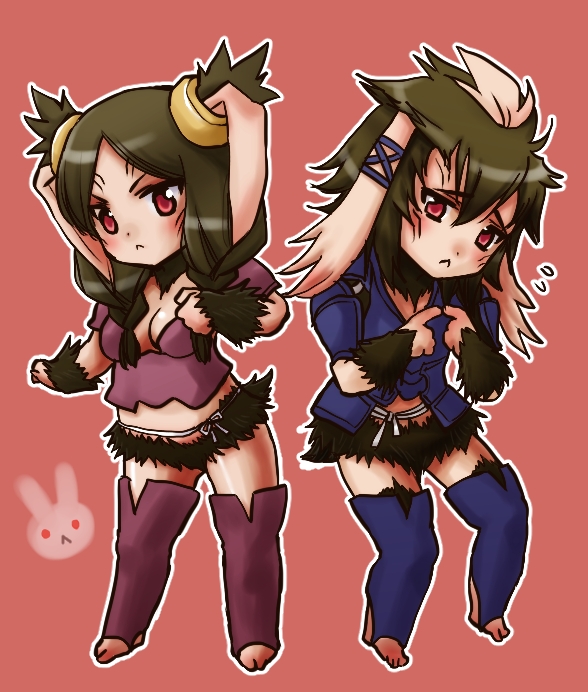 panne and yarne (fire emblem and 1 more) drawn by mizukurage_(mamenyan)