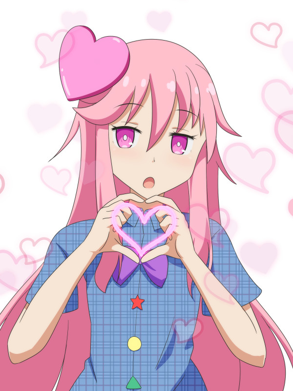 hata no kokoro (touhou) drawn by cato_(monocatienus)