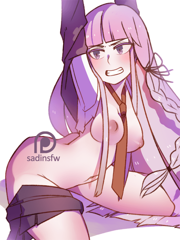 kirigiri kyoko (danganronpa and 1 more) drawn by sadinsfw