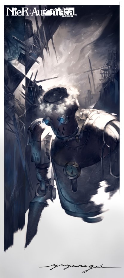 pascal (nier and 1 more) drawn by v8