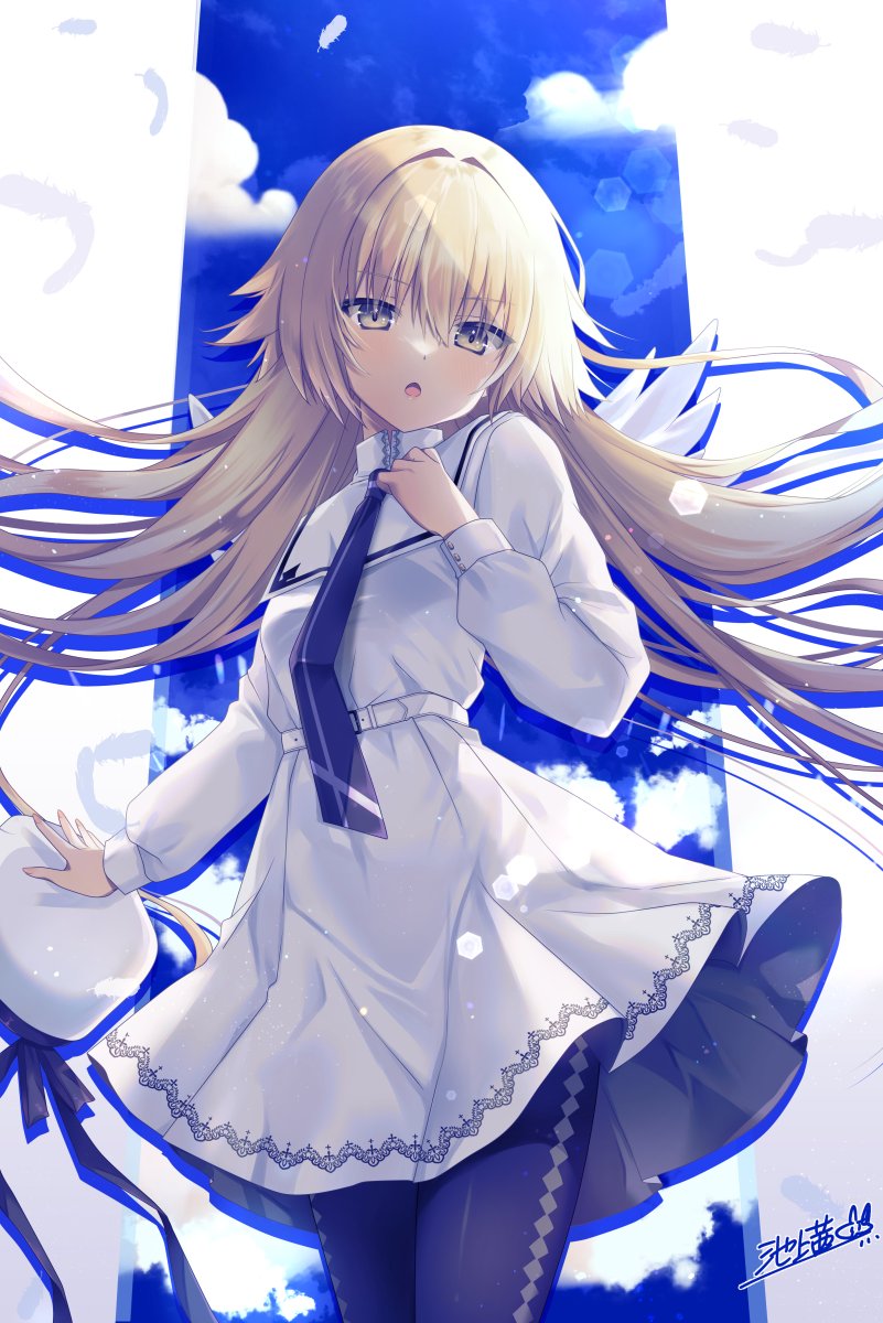 jeanne d'arc and metatron jeanne (fate and 1 more) drawn by ikegami_akane