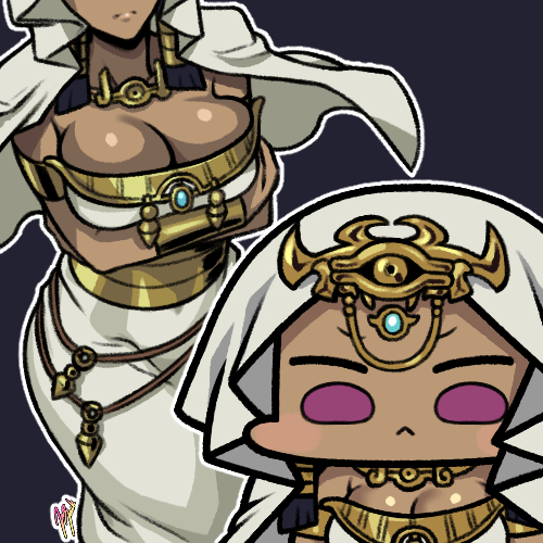 ishizu ishtar (yu-gi-oh!) drawn by jazz_jack