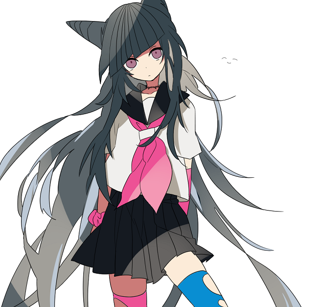 mioda ibuki (danganronpa and 1 more) drawn by 4_(nakajima4423)