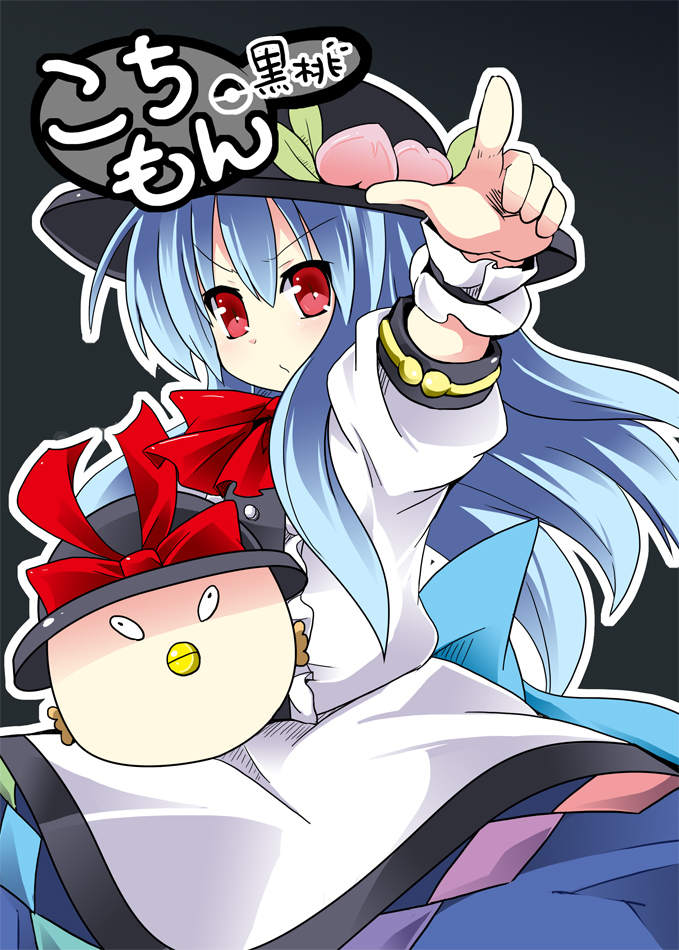 hinanawi tenshi and nagae iku (touhou) drawn by fa_no_hito