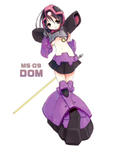 dom (gundam and 1 more) drawn by yakisake