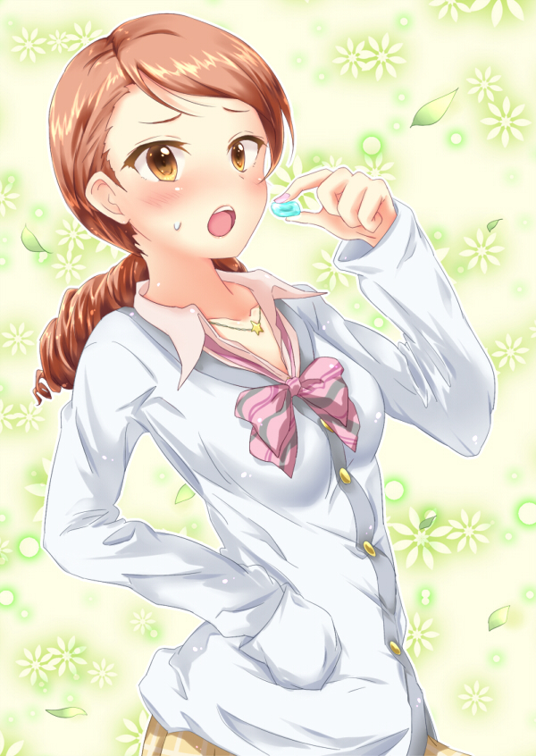 hojo karen (idolmaster and 1 more) drawn by chigusa