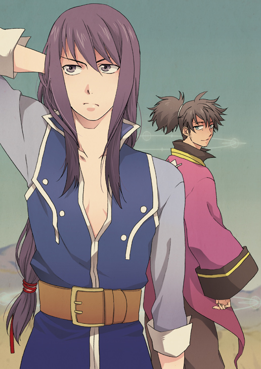 yuri lowell and raven (tales of and 1 more) drawn by hayato_(gt)