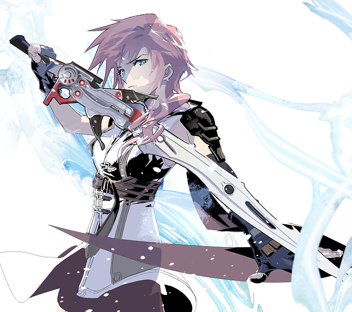 lightning farron (final fantasy and 1 more) drawn by cofffee