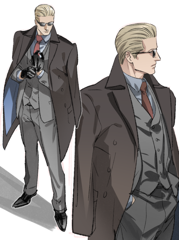 albert wesker (resident evil and 1 more) drawn by tatsumi_(psmhbpiuczn)