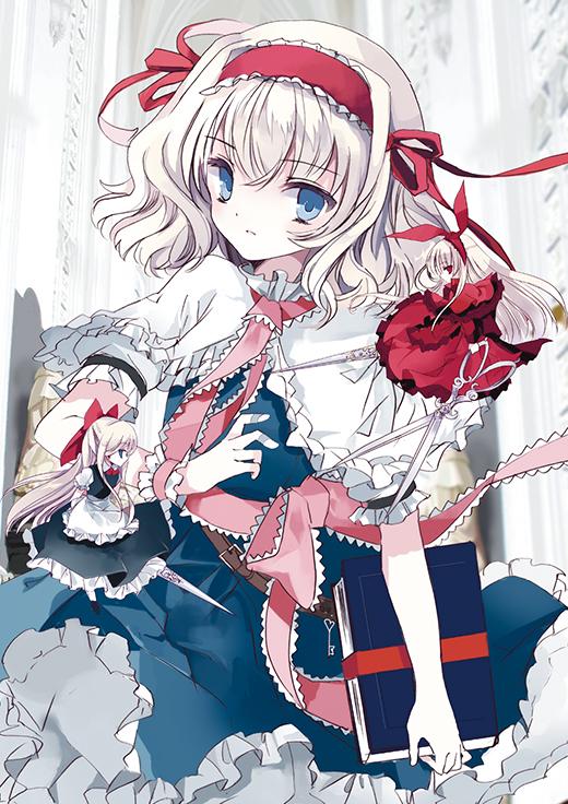 alice margatroid, shanghai doll, and hourai doll (touhou) drawn by cierra_(ra-bit)
