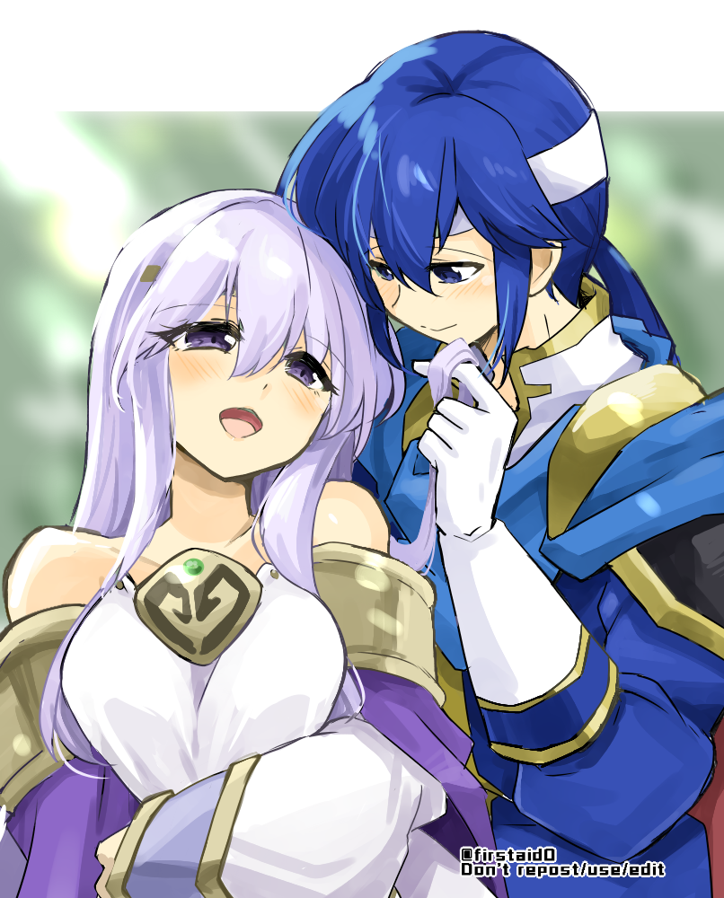 seliph and julia (fire emblem and 1 more) drawn by yukia_(firstaid0)