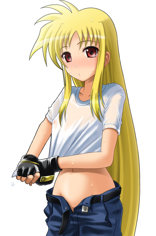 fate testarossa (lyrical nanoha and 1 more) drawn by 40010prototype