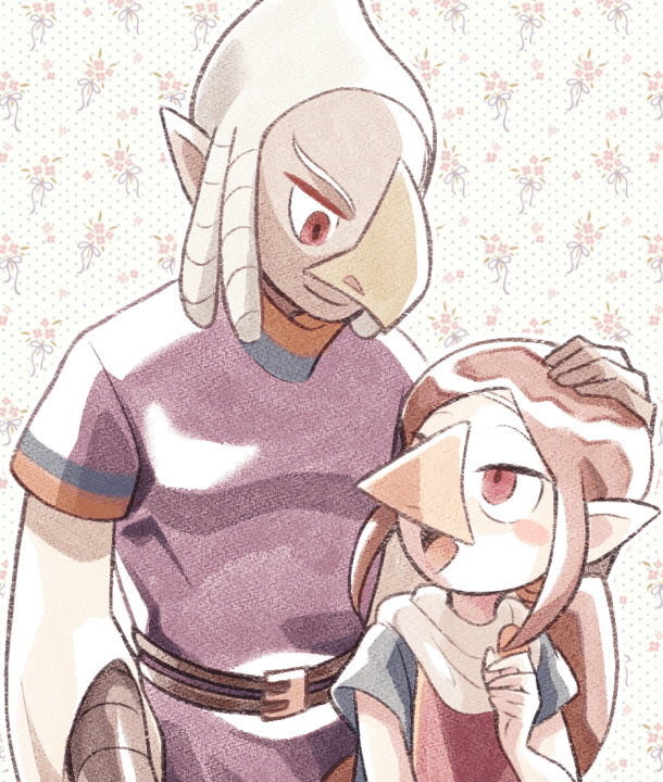 medli and quill (the legend of zelda and 1 more) drawn by minashirazu