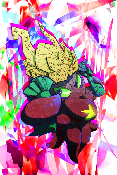 dj octavio (splatoon and 1 more) drawn by teruo_(sento1336)