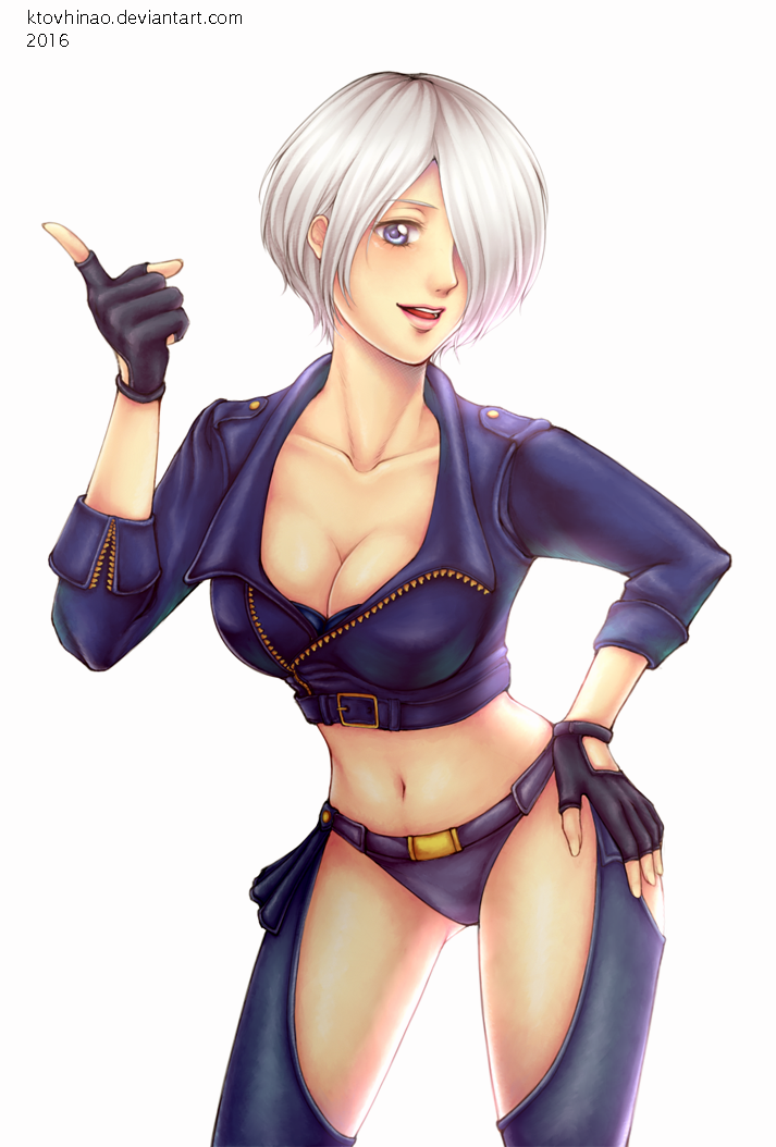 angel (the king of fighters and 1 more) drawn by ktovhinao