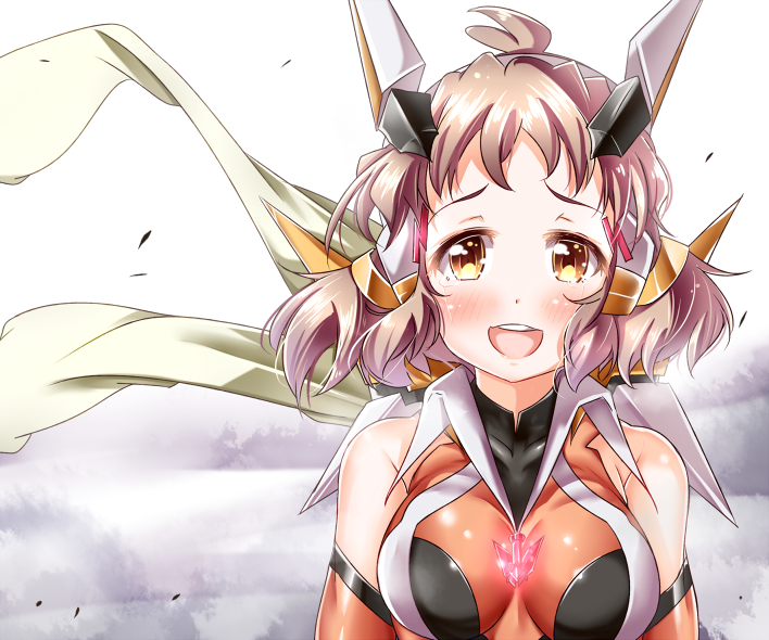 tachibana hibiki (senki zesshou symphogear) drawn by mad_(hazukiken)