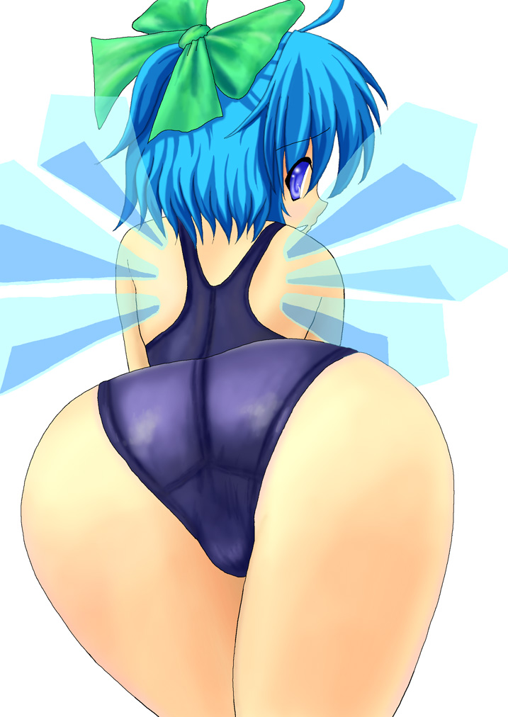 cirno (touhou) drawn by kawashi_(usamilenko)