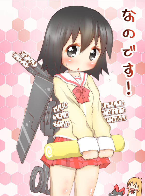 shinonome nano, professor shinonome, and sakamoto (kantai collection and 1 more) drawn by coroha