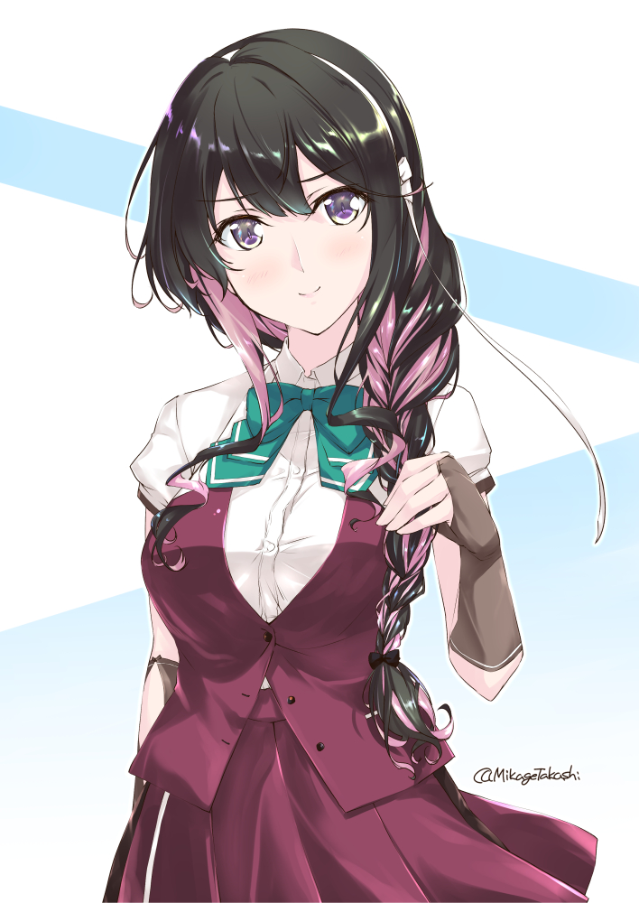 naganami and naganami kai ni (kantai collection) drawn by mikage_takashi