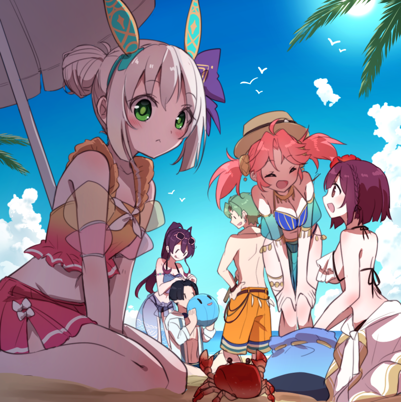 sophie neuenmuller, plachta, puni, ramizel erlenmeyer, olias enders, and 2 more (atelier and 1 more) drawn by karasumi_(aiseec)