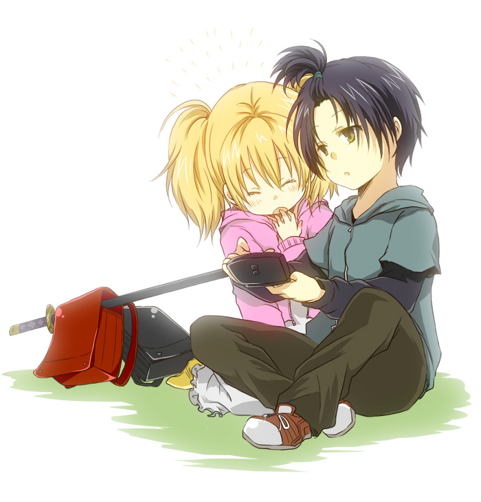 todoroki yachiyo and satou jun (working!!) drawn by yucco_kxoxc