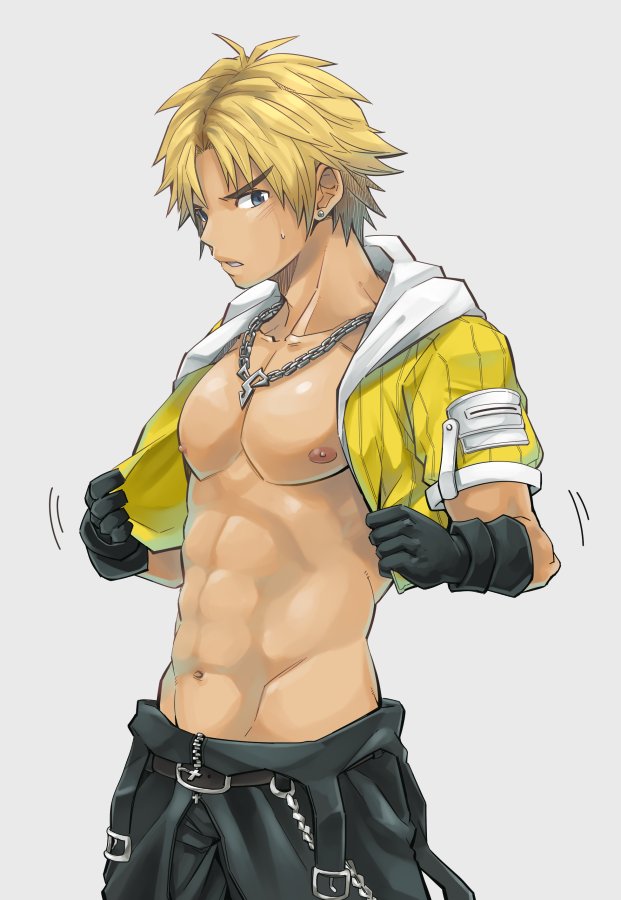 tidus (final fantasy and 1 more) drawn by torakichi_(ebitendon)