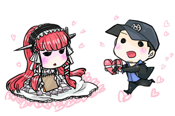 iori junpei and yoshino chidori (persona and 1 more) drawn by keroko