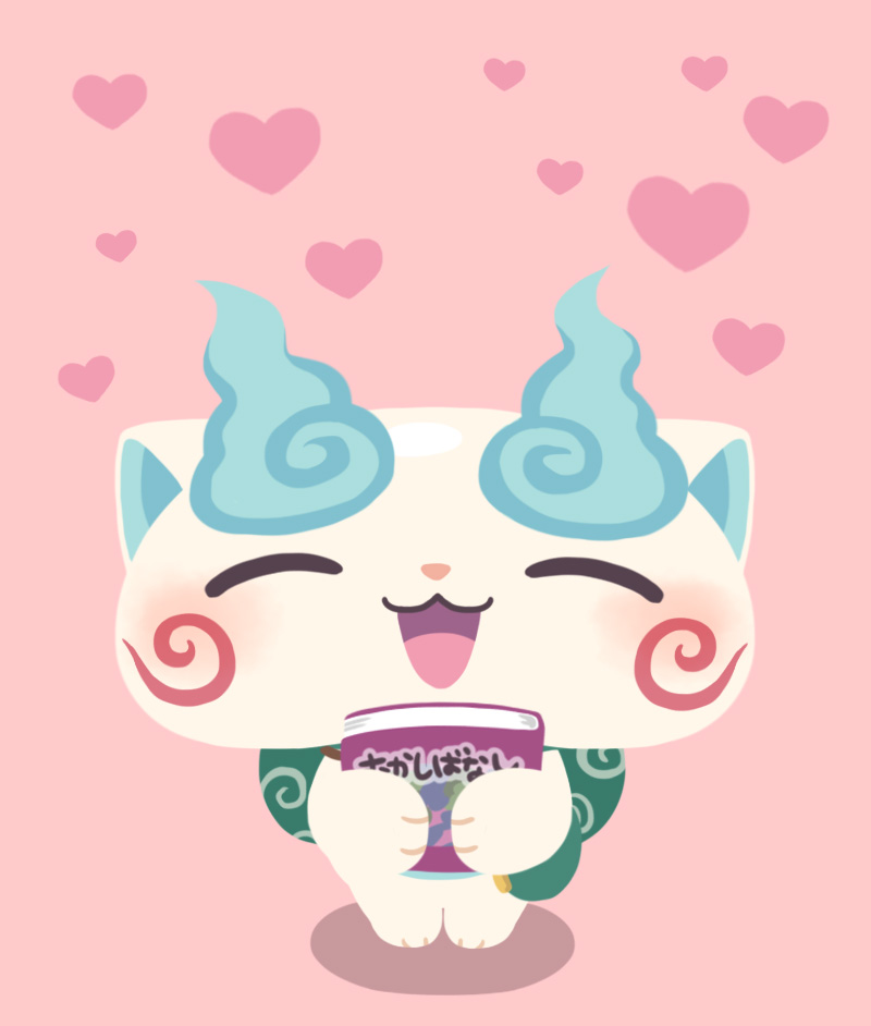 komasan (youkai watch and 1 more) drawn by chuno