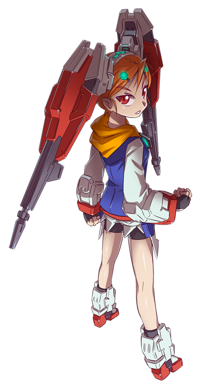 gundam age-2 double bullet (gundam and 1 more) drawn by yabe_makoto