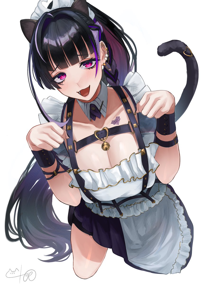 meloco kyoran (nijisanji and 1 more) drawn by nekotokage