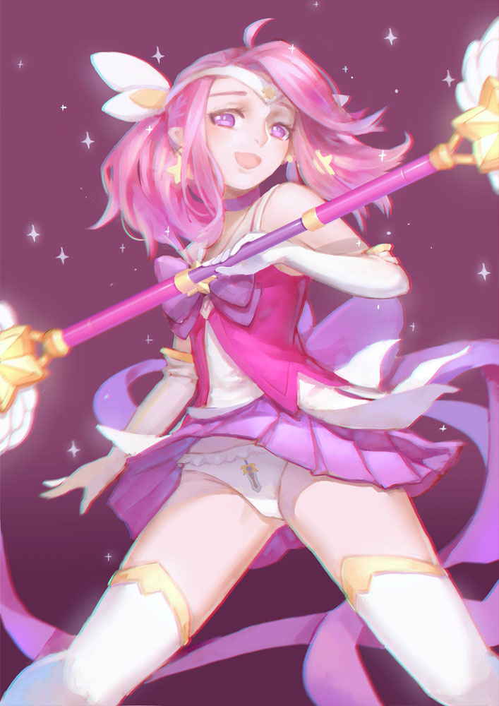 lux and star guardian lux (league of legends) drawn by feng_dai_hr