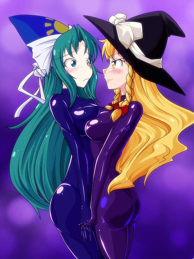 kirisame marisa and mima (touhou) drawn by tamakko