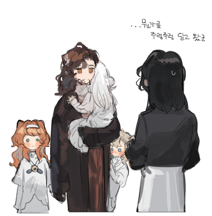 vertin, sonetto, matilda bouanich, tooth fairy, and z (reverse:1999) drawn by ing_(ing205509)