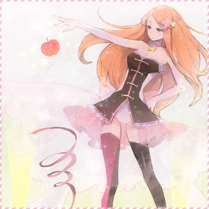 takakura himari and princess of the crystal (mawaru penguindrum) drawn by rusuko