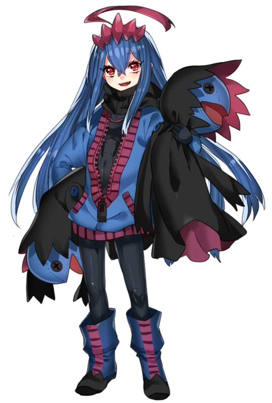 hydreigon (pokemon) drawn by katagiri_hachigou