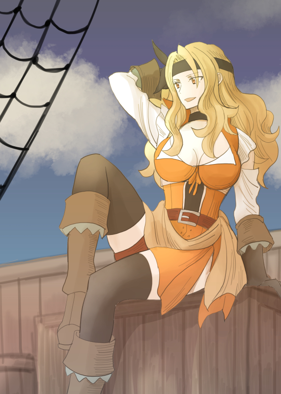 brigid (fire emblem and 2 more) drawn by ouzisamafe