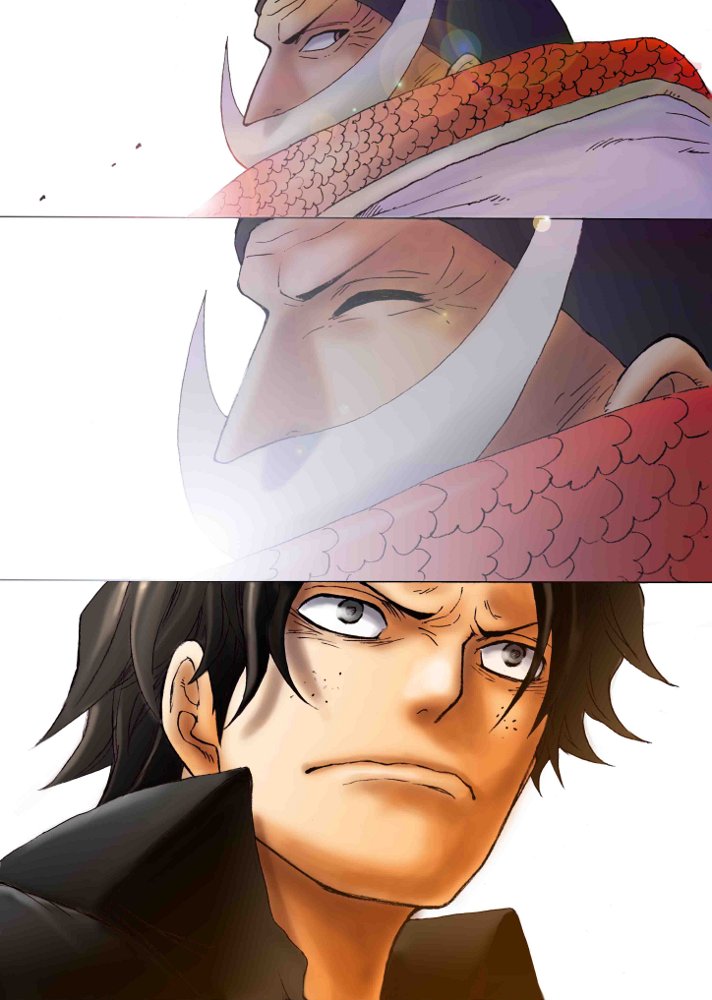 portgas d. ace and edward newgate (one piece) drawn by kara_(acluf-0156)