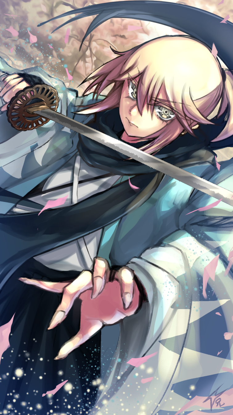okita souji (fate and 2 more) drawn by dynamitenatalia