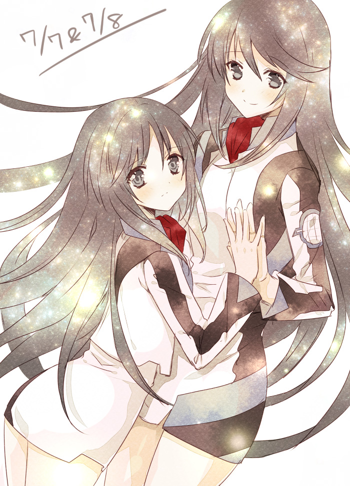 tatekami seri and minashiro orihime (soukyuu no fafner) drawn by ootani_mikoto