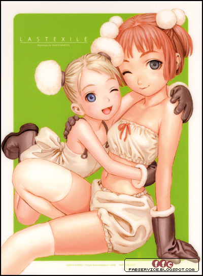 lavie head and alvis hamilton (last exile) drawn by murata_range