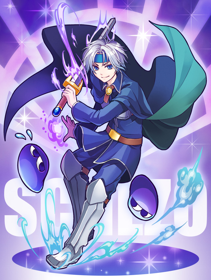 puyo and schezo wegey (puyopuyo) drawn by moudoku_gorilla_gakuen