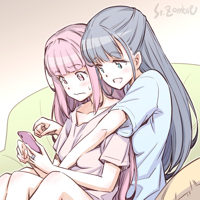 tamaki iroha and nanami yachiyo (mahou shoujo madoka magica and 1 more) drawn by studiozombie