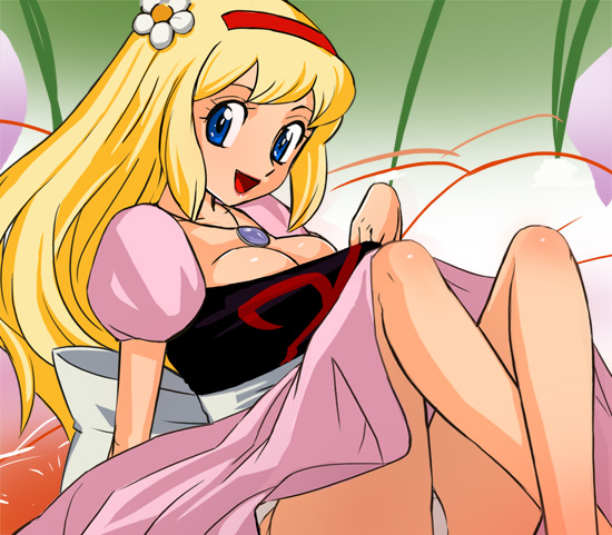 oyayubi-hime, thumbellina, and maaya (sekai meisaku douwa oyayubi hime) drawn by haruyama_kazunori