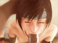 yuffie kisaragi (final fantasy and 1 more) drawn by ebimaru