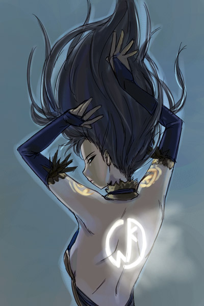 shanoa (castlevania and 2 more) drawn by michael_f91