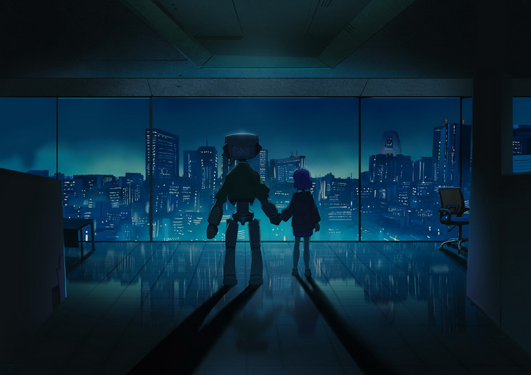 samejima mamimi and canti (flcl and 1 more) drawn by phil_dragash